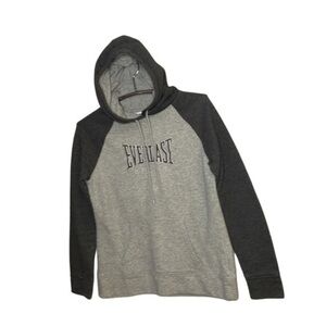 EVERLAST | Women’s EVERLAST Gray Pullover Drawstring Hooded Sweatshirt Size M